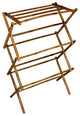 Bamboo Multi-tiers Laundry Drying Rack, 42"H x 29"W x 14"D