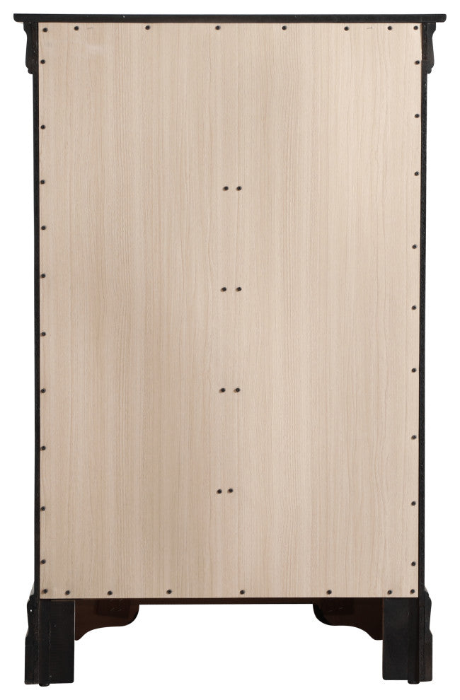 Louis Phillipe Chest, Black