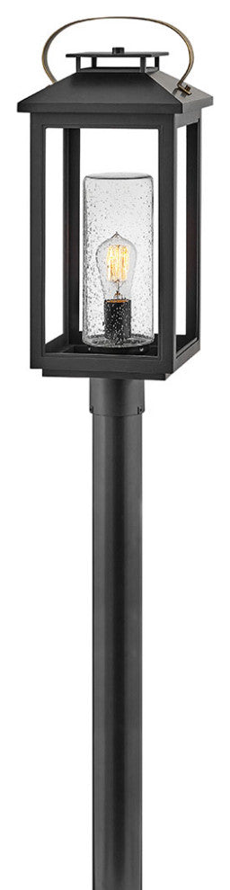 Hinkley Atwater Large Post Top Or Pier Mount Lantern, Black