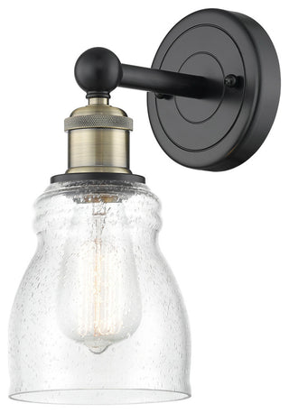 Innovations Ellery 1 4.75" Sconce Black Antique Brass