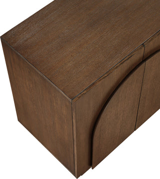 Navona Oak Veneer Sideboards / Buffet, Brown, 6pc