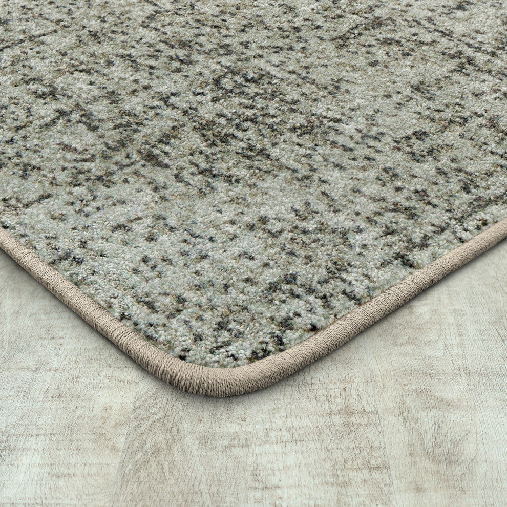 Joy Carpets WorkSpace Etched In Stone Area Rug, Java, 5'4" X 7'8"