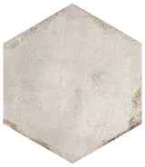 D'Anticatto Hex Bianco Porcelain Floor and Wall Tile