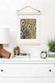 Deny Designs Julia Da Rocha Flowery Letter Art Print