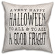 A Very Happy Halloween White 20"x20" Throw Pillow Cover