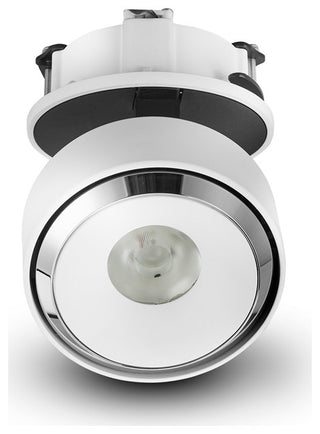 Integrated LED Flush Mounted Adjustable Downlight Commercial Grade, White