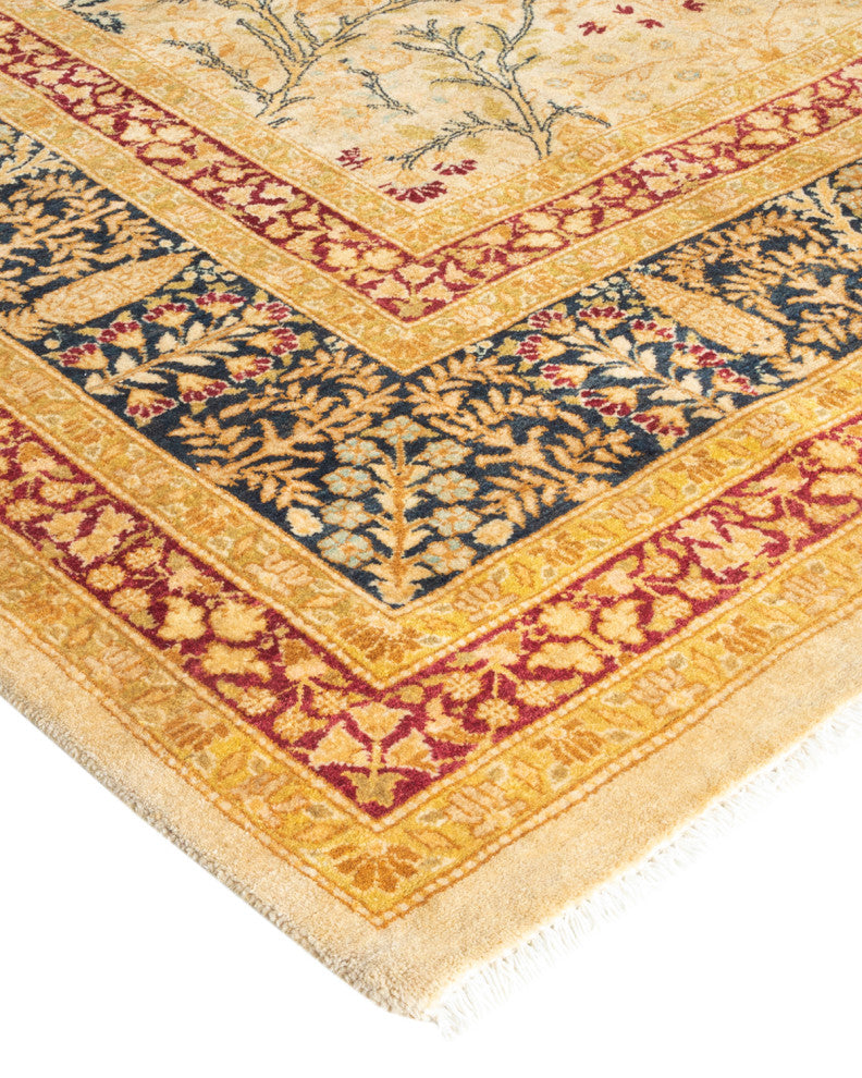 Mogul, One-of-a-Kind Hand-Knotted Area Rug Ivory, 8' 2" x 15' 10"