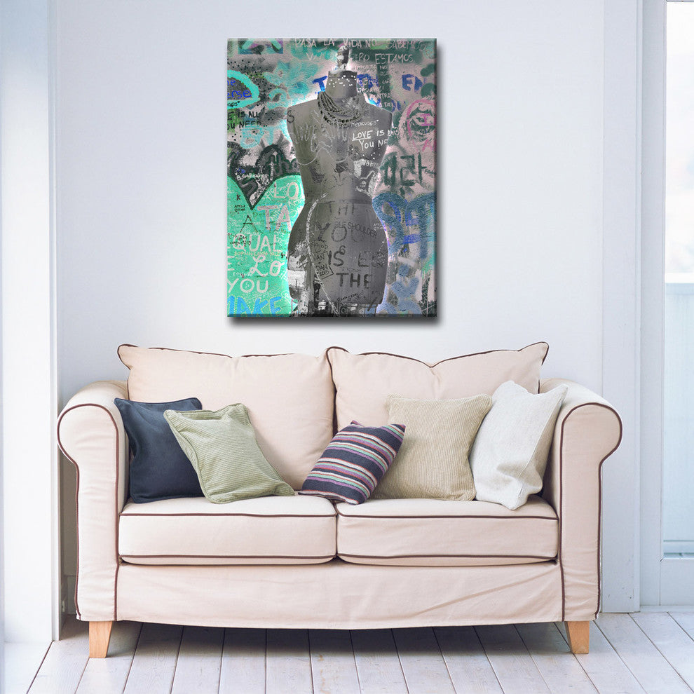 Ready2HangArt 'Urban Fashion IB' Canvas Art, 40' Hx30" W