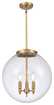 INNOVATIONS 221-3S-BB-G202-16-LED 3-Light Pendant Brushed Brass