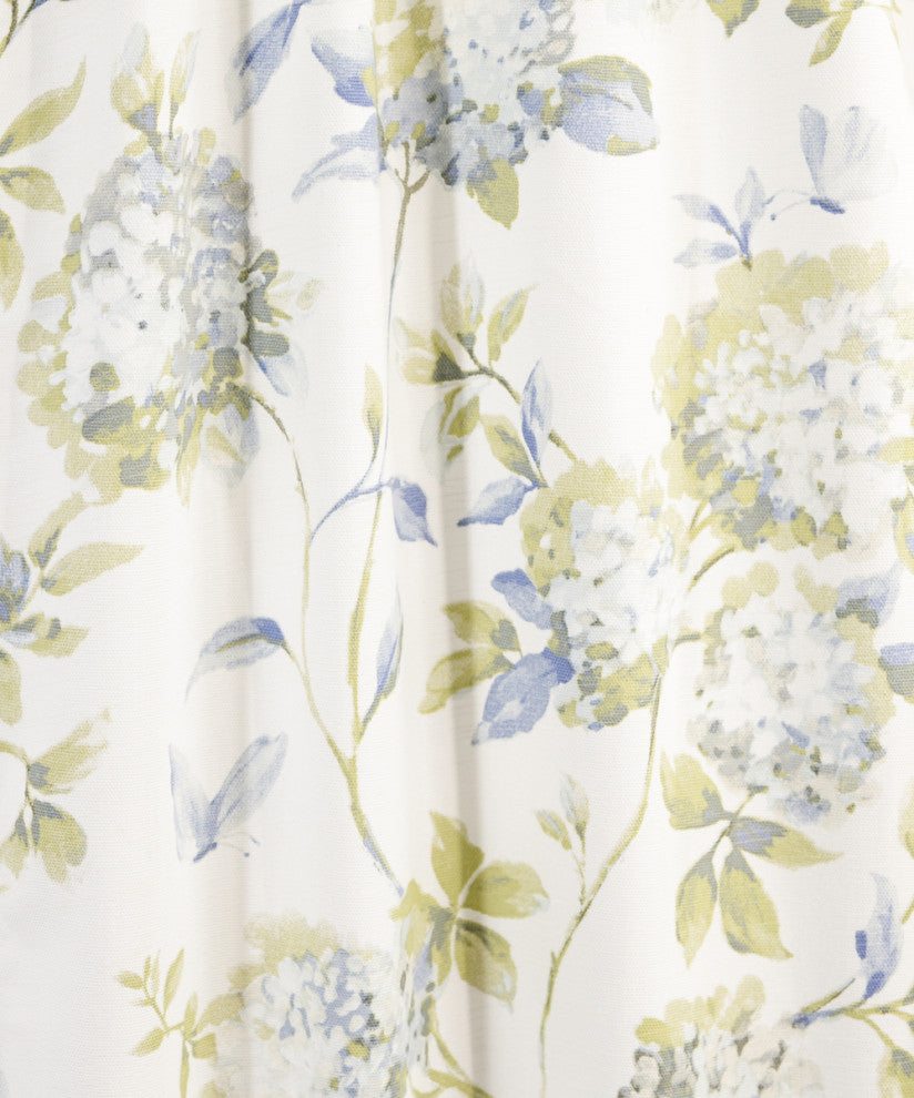 Abigail 60" x 22" Tie-up Valance, Porcelain