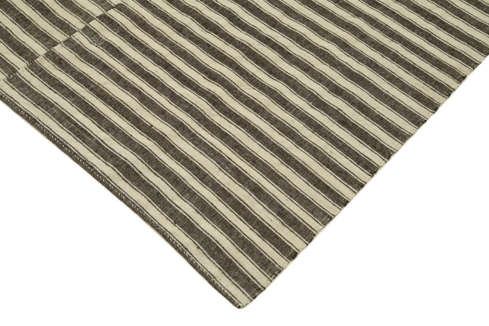 Rug N Carpet - Handwoven Oriental 6' 8'' x 10' 2'' Decorative Wool Kilim Rug
