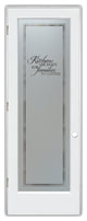 Pantry Door - Family Kitchen - Primed - 30" x 80" - Knob on Right - Pull Open