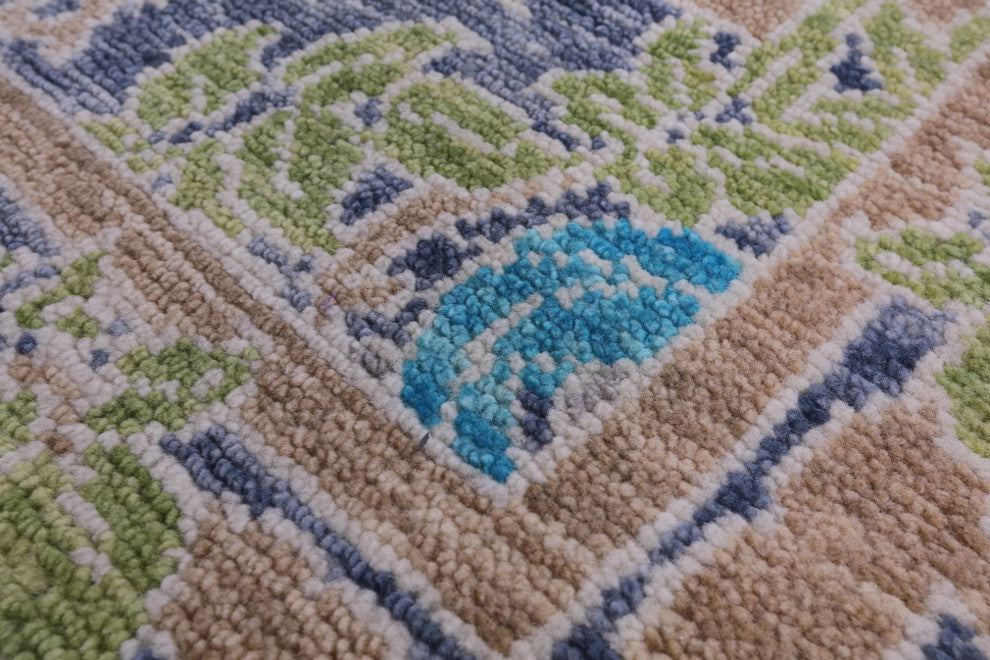 William Morris Handmade Wool Rug 6' 0" X 9' 2" - Q14945