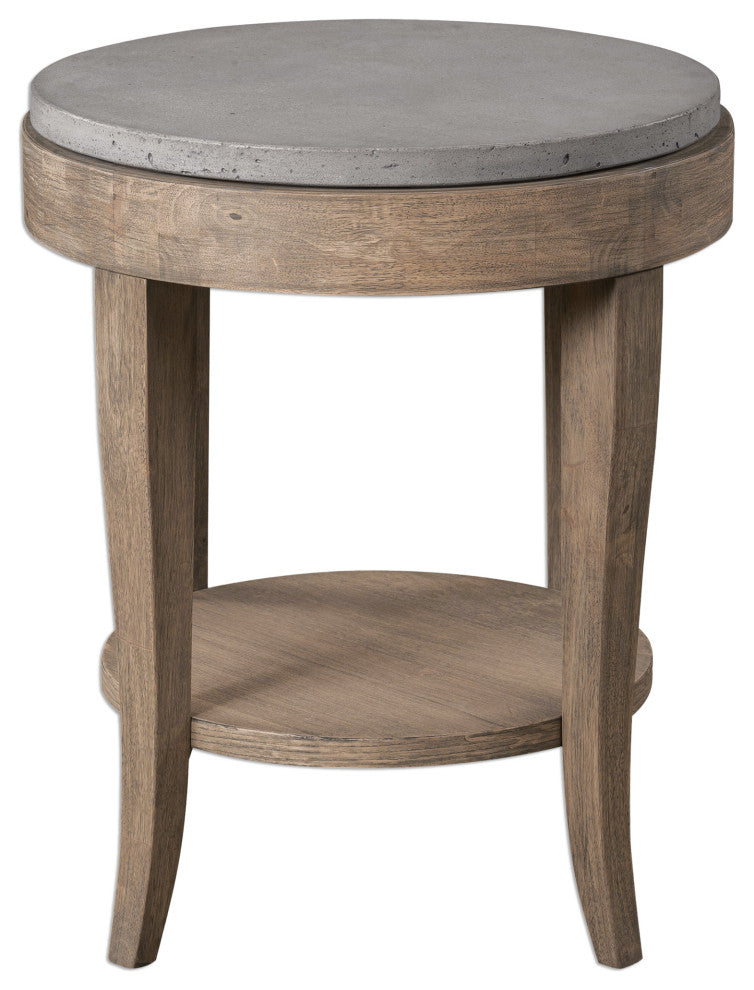Uttermost Deka Round Accent Table