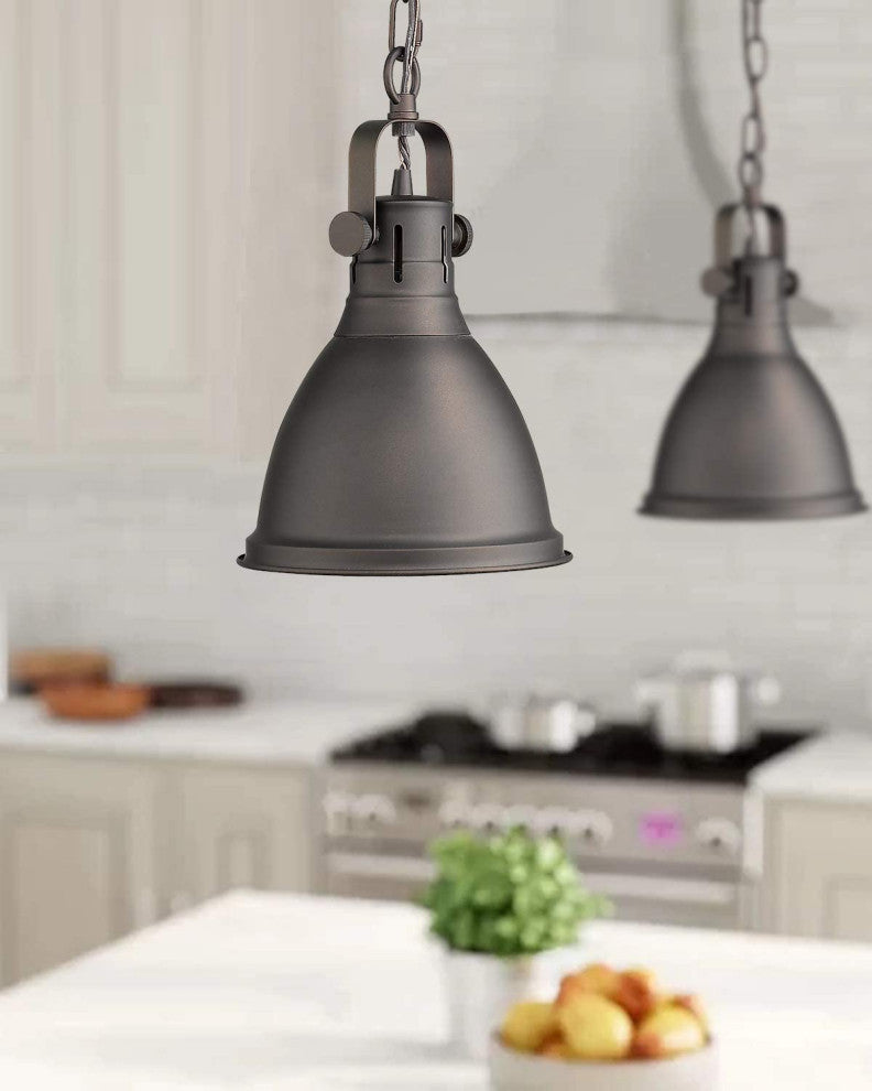 Farmhouse Ceiling Light Pendant Light Fixture Dome Hanging Lamp