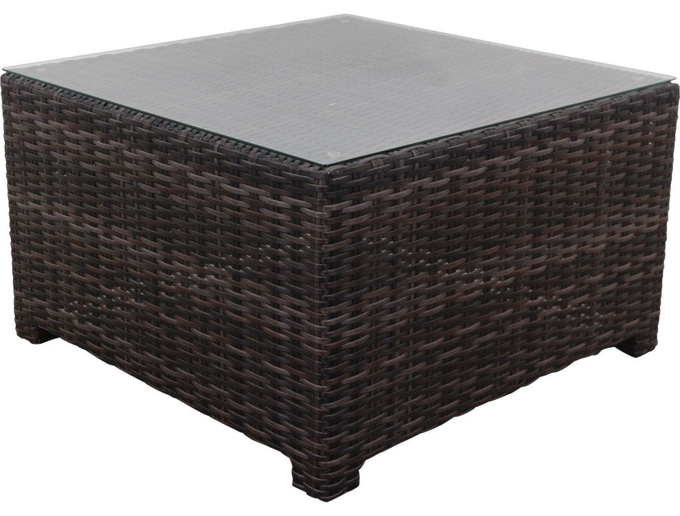 Courtyard Casual St Lucia 3-Piece Square Corner Chat Set