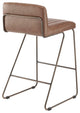 Raoul PU Counter Stool, Antique Cigar Brown