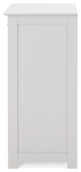 Chloe Modern Bathroom Storage Cabinet, Light Gray