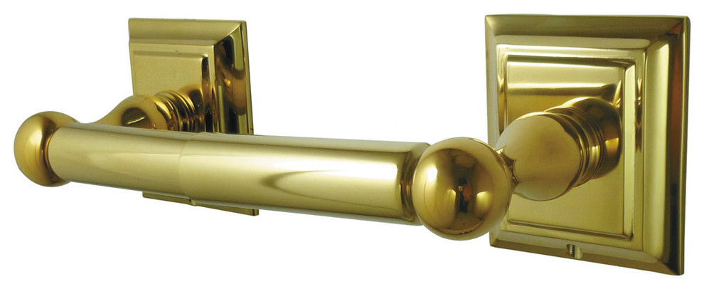 BA6018PB Millennium Toilet Paper Holder, Polished Brass