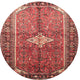 Ahgly Company Indoor Round Traditional Area Rugs, 3' Round