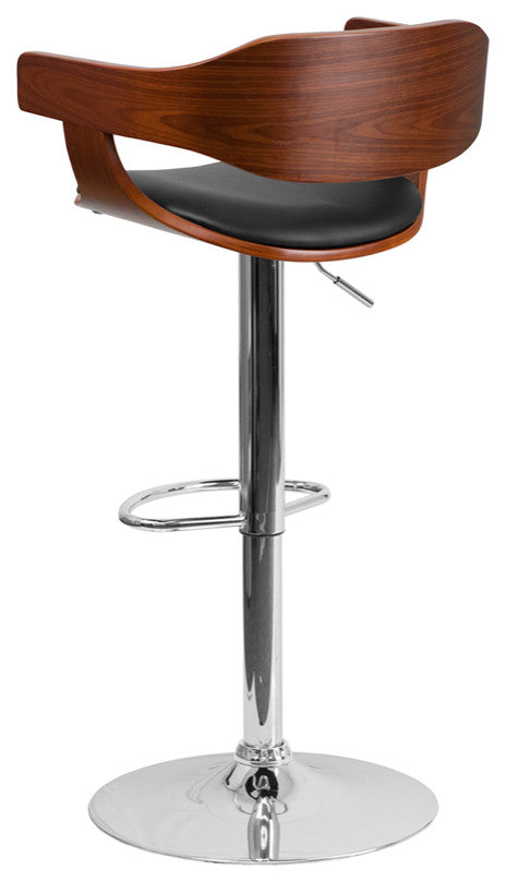 Walnut Wood Barstool