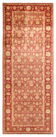 Eclectic, One-of-a-Kind Hand-Knotted Runner Red, 6'0"x15'10"
