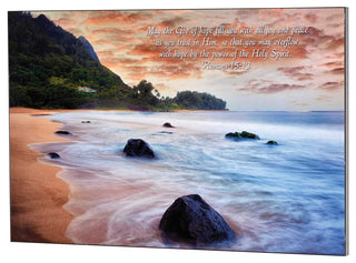 Wall Plaque May The God Of Hope