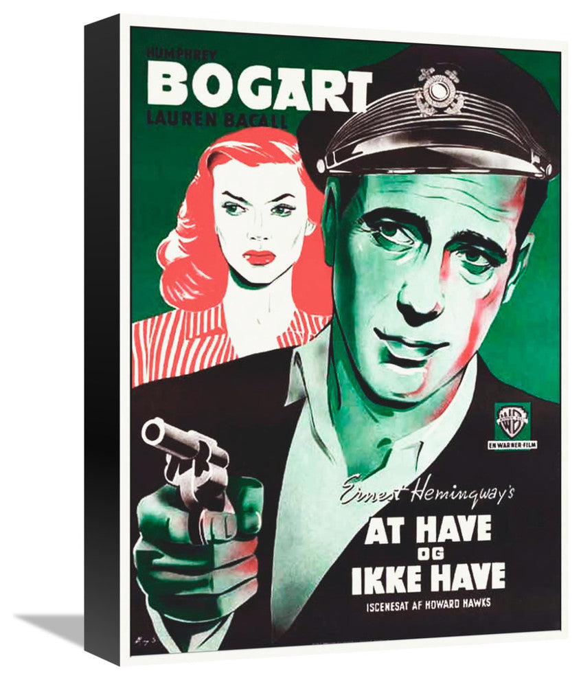 "Dutch - To Have And Have Not" Canvas Giclee by Hollywood Photo Archive, 12"x16"