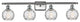 Innovations 516-4W-SN-G1215-6-LED 4 Light Bath Vanity Light Brushed Satin Nickel