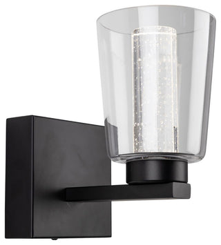 Dalton - 1-Light Bathroom Sconce - Black