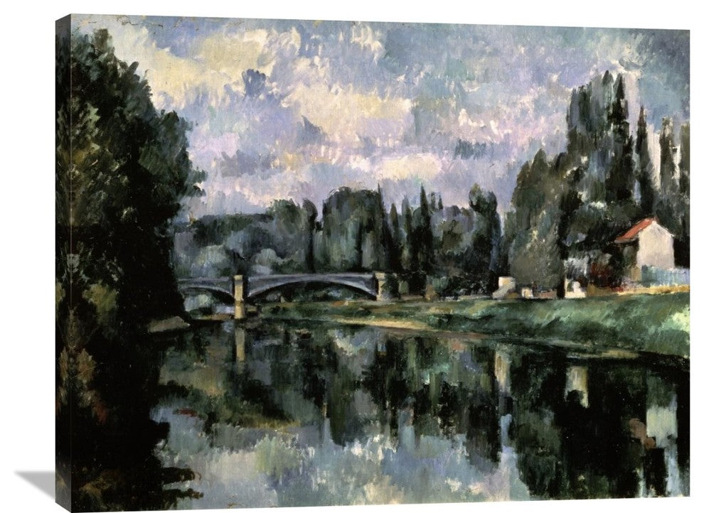 "Bridge Over the Marne at Creteil" Artwork, 36"x28"