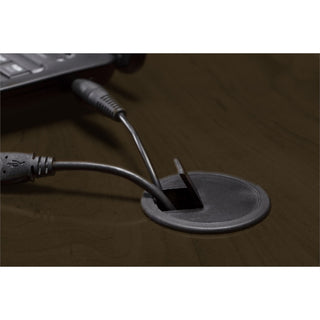 Series C Elite 66W x 30D Desk Shell with 36W Return in Mocha Cherry