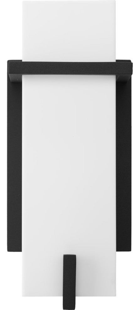 Antrim Collection One-Light Small Outdoor Wall Lantern, Black