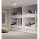 Inspire LED Collection 1-Light LED Flush Mount, Brushed Nickel