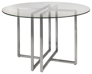 Legend Dining Table Bases Only, Chrome
