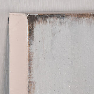 Silver Dust Abstract Textured Metallic Hand Painted Wall Art by Martin Edwards