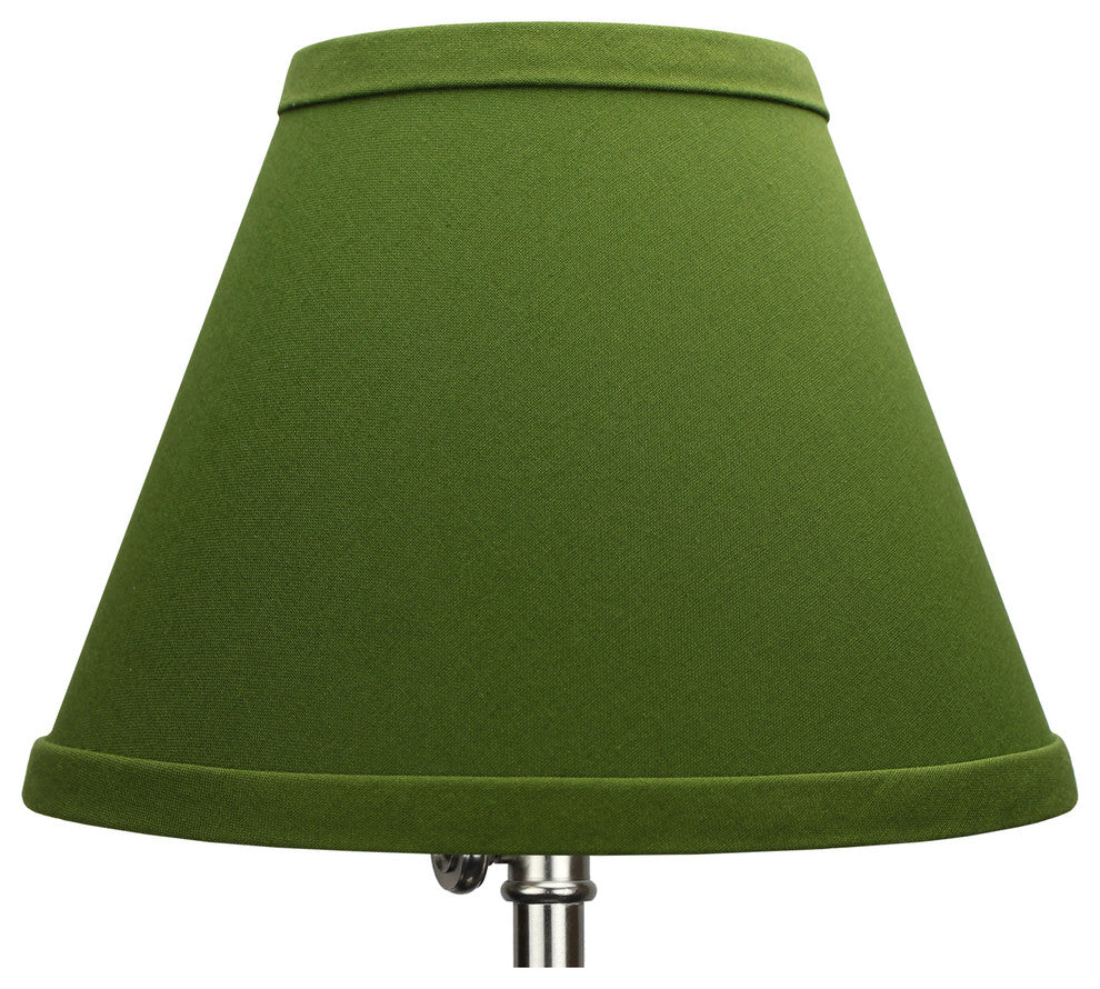 Fenchel Shades, 4"x8"x6" Bulb Clip Attachment Empire Lamp Shade, Linen