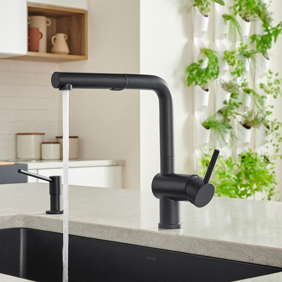 Blanco Linus Pull Out 1.5 GPM in Anthracite