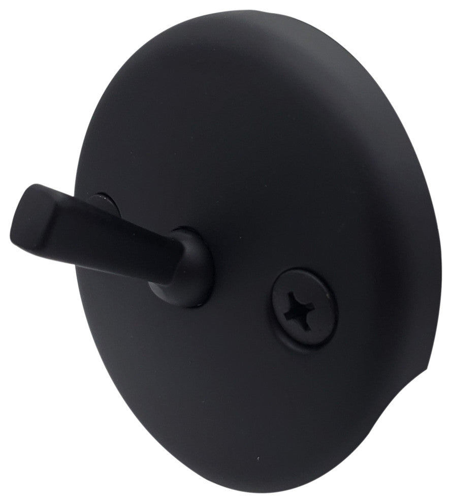 Beehive Grid Bath Waste - 22" Make-Up, 17 Ga. Tubing In Oil Rubbed Bronze, Powder Coated Flat Black