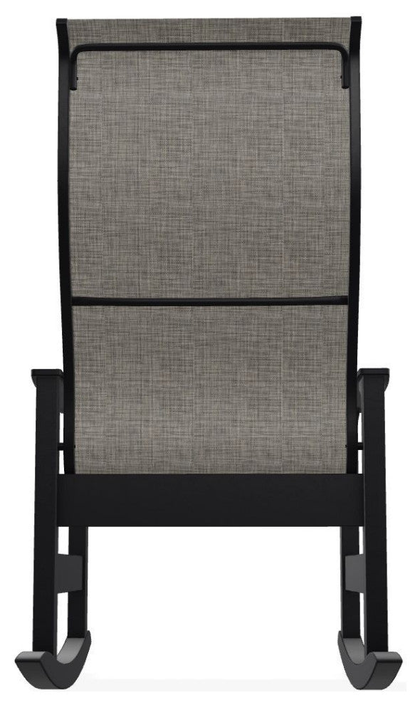 Leeward Sling Outdoor Supreme Rocker, Storm/Black