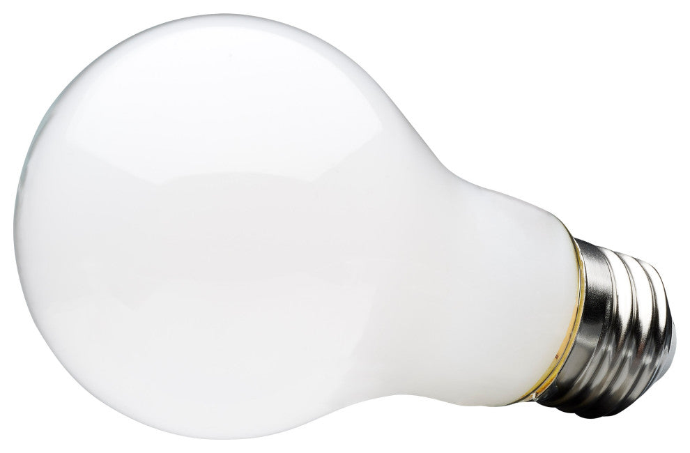 8W A19 LED, Soft White, 2700K, Medium Base, 120V, 4-Pack