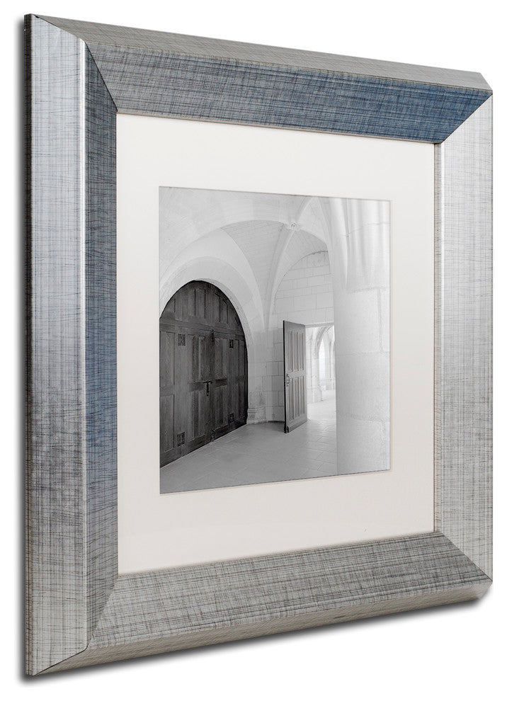 Alan Blaustein ''Amboise I'' Art, Silver Frame, White Mat, 11x11