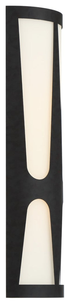 Crystorama Royston 2 Light Wall Sconce ROY-802-BK, Black