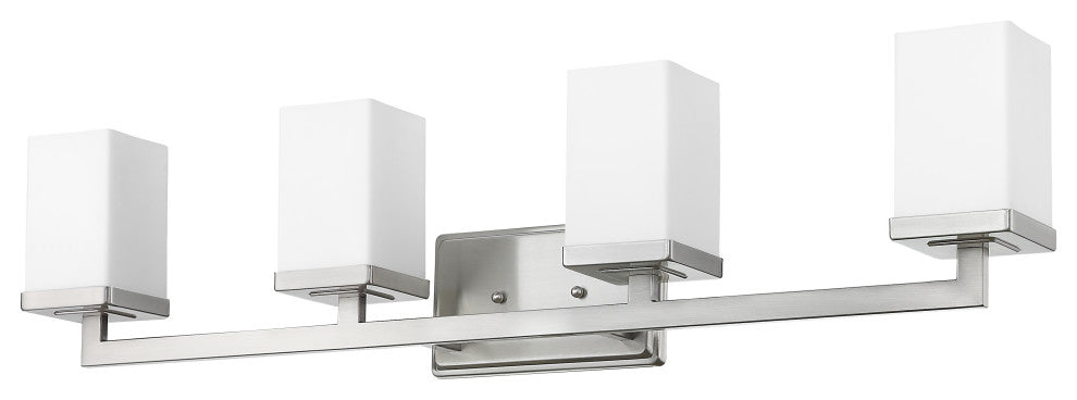 Z-Lite 4 Light Vanity , Brushed Nickel, 1900-4V