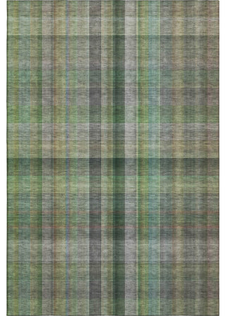 Premium Machine Washable Mayfield AMF548 Green 9' x 12' Rug
