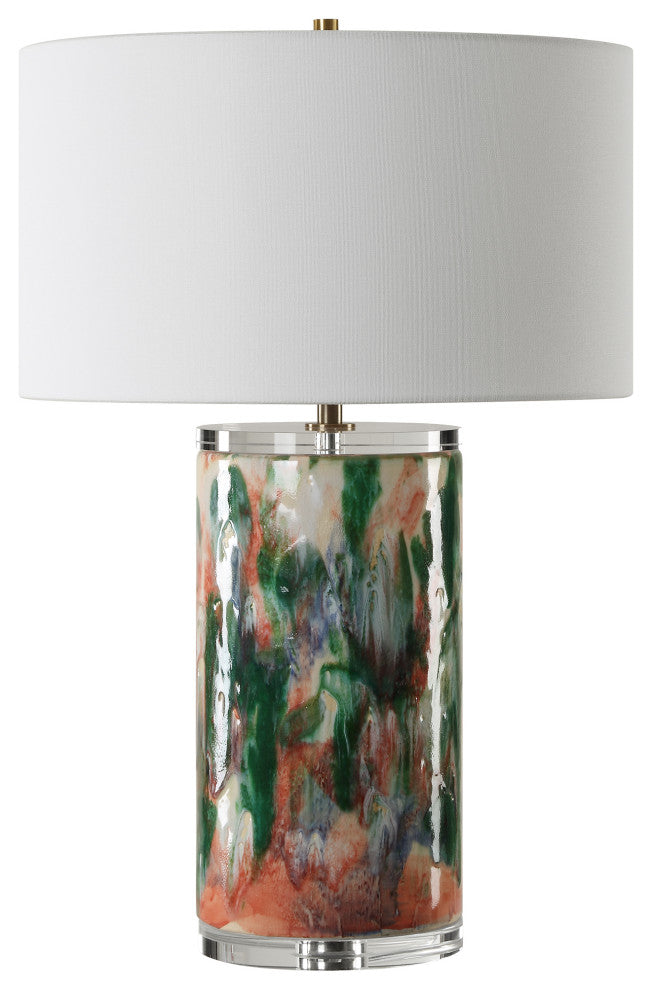 Uttermost Verdant Multi-Colored Table Lamp