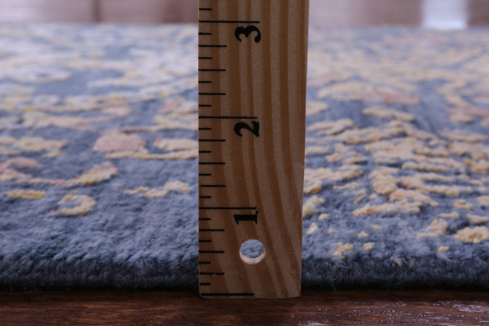 Runner Modern Wool and Silk Handmade Rug 2' 5" X 18' 0" Q9241