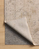 Chris Loves Julia x Loloi Louisa Oatmeal / Slate 7'-10" x 10' Area Rug