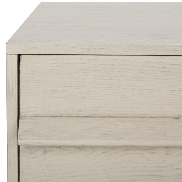 Safavieh Couture Deirdra 3 Drawer Wood Chest White Washed