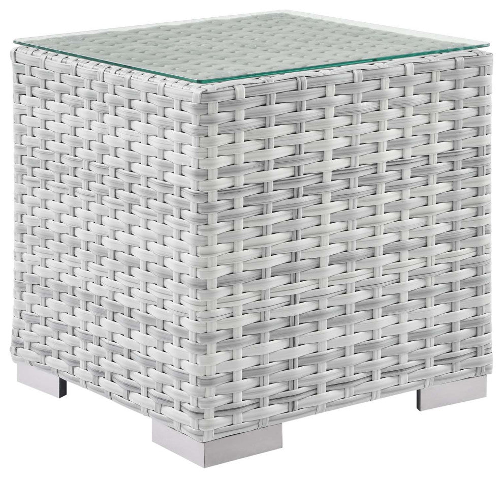 Convene 3-Piece Outdoor Patio Set - Light Gray Gray